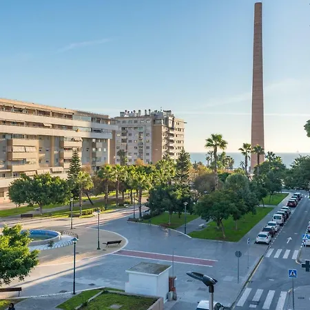 Lu&Cia La Playa Apartment Malaga Exterior photo